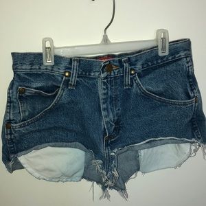 Wrangler short short jeans